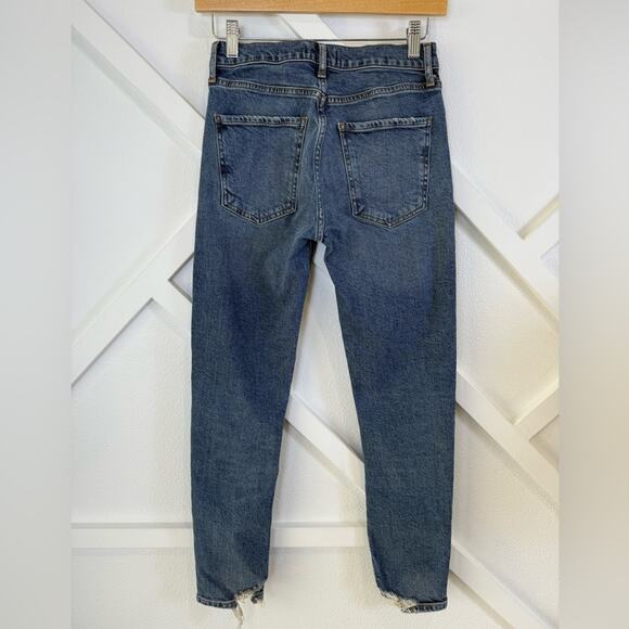 Agolde Toni Mid Rise Straight Jeans in Landmark Size 24 - Picture 6 of 12